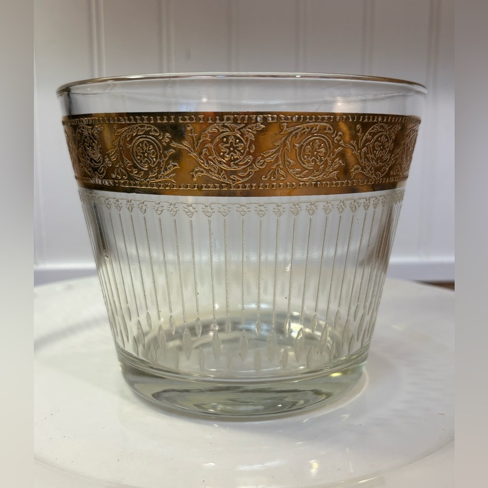 Culver Ice Bucket Tyrol pattern